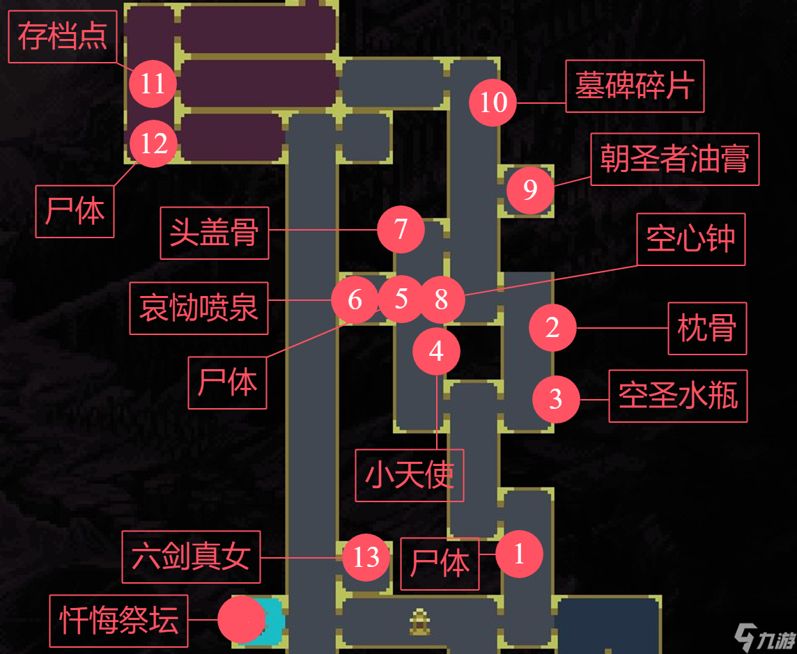 《神之褻瀆》群峰墓地收集向流程攻略