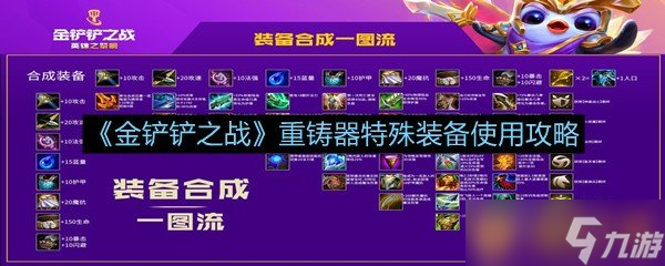 《金铲铲之战》重铸器特殊装备使用攻略