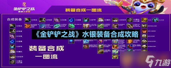 《金铲铲之战》水银装备合成攻略