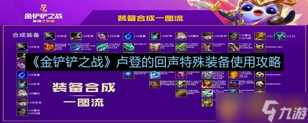 《金鏟鏟之戰(zhàn)》盧登的回聲特殊裝備使用攻略