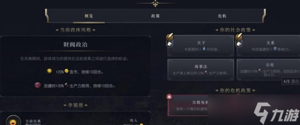 《文明7》影響力獲得方法