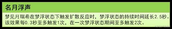《原神》梦见月瑞希技能出装全解