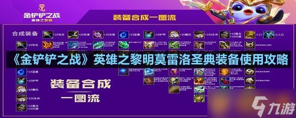 《金铲铲之战》英雄之黎明莫雷洛圣典装备使用攻略