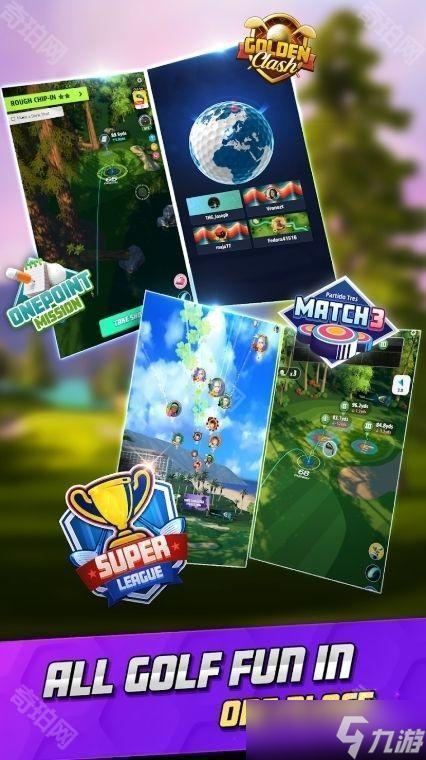 休闲运动游戏《Golf Super Crew》全球上线 提供多种竞技模式及代币经济系统