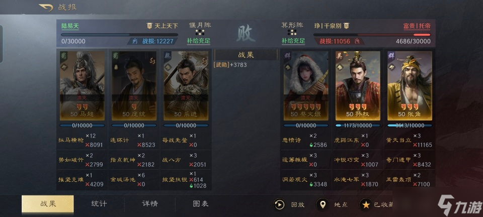 三国：谋定天下三国谋定天下：蔡张骑惨胜金马桶，洪水和五雷联动还是相当稳的！