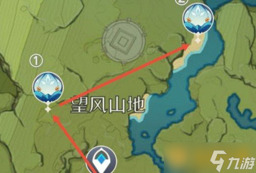 《原神》坠星山谷骗骗花采集路线介绍
