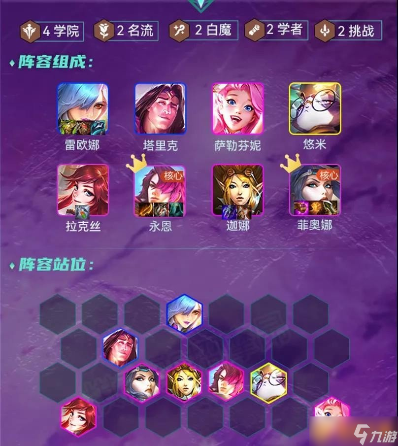 《金铲铲之战》双城传说学院永恩英雄介绍