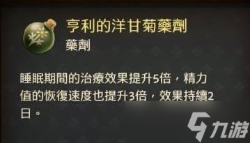 《天国拯救2》亨利级药剂最简炼制教程攻略
