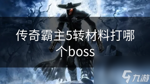 傳奇霸主5轉(zhuǎn)材料打哪個boss
