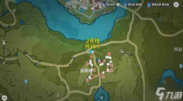 《原神》慕风蘑菇采集位置汇总 63个慕风蘑菇采集路线图