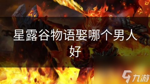 星露谷物语娶哪个男人好