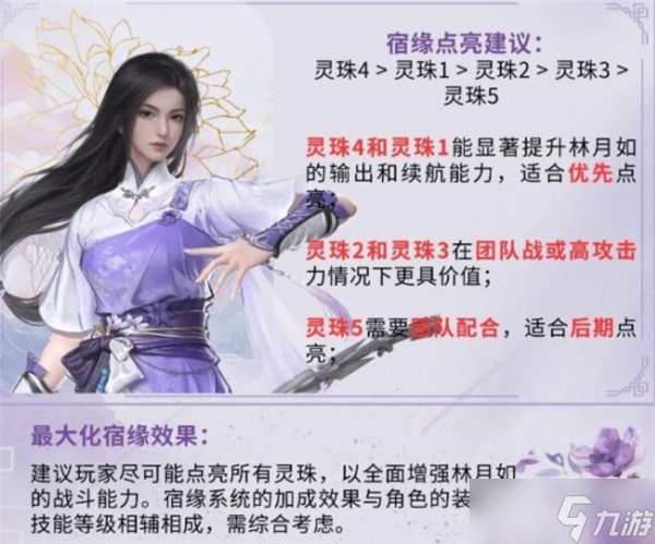 仙剑世界林月如养成指南