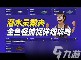 潛水員戴夫：高效魚怪捕獲技巧大全