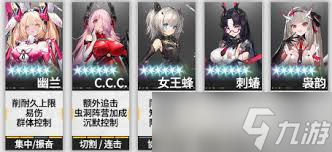 交错战线幽兰角色搭配推荐