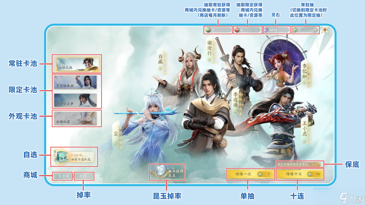 仙剑世界新手必看：游戏界面介绍