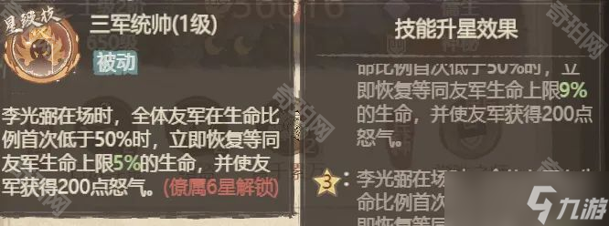 《这城有良田》僚属李光弼强度分析