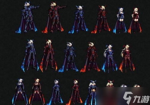 《dnf》天空套1到14套全职业外观一览