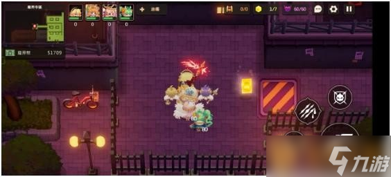 《坎公骑冠剑》普通难度12-2魔界市区关卡通关攻略