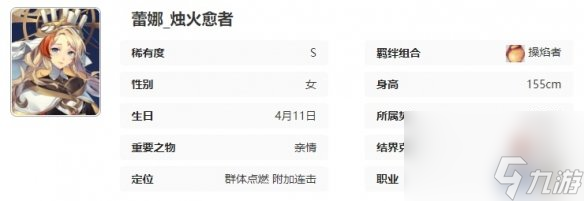 永夜降临复苏蕾娜技能介绍