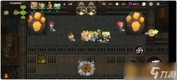 《坎公骑冠剑》普通难度9-2坎特贝难民营关卡通关攻略