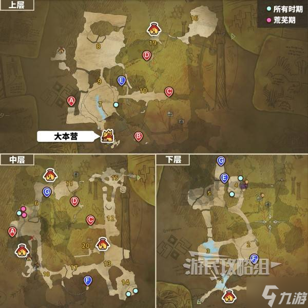 《怪物猎人荒野》冰雾断崖骨冢位置及收集路线推荐 断崖骨冢在哪