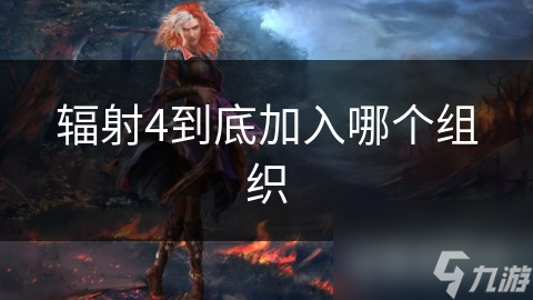 辐射4到底加入哪个组织