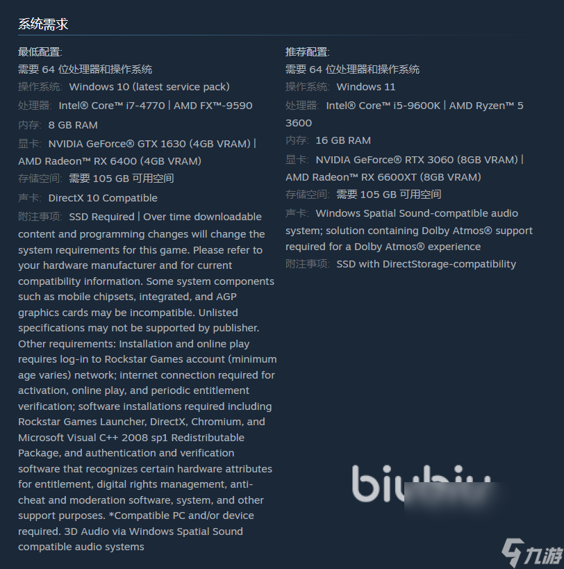 GTA5增强版配置要求是什么 gta5增强版推荐配置介绍