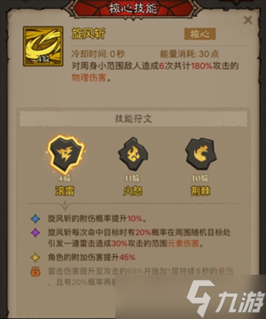 英雄没有闪旋风斩技能流派玩法攻略