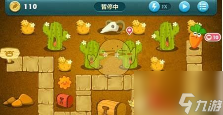 保卫萝卜1沙漠主题第1关金萝卜攻略