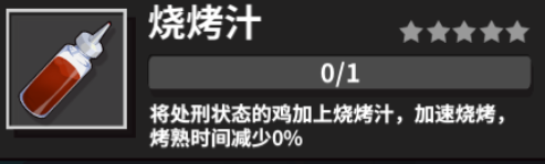 危雞之夜手游守夜者調(diào)料大全調(diào)料作用屬性詳解