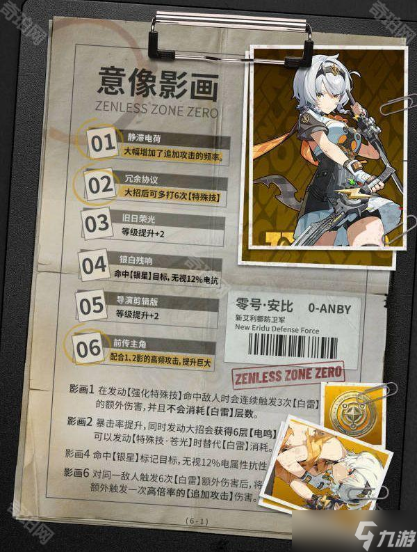 《绝区零》1.6版本零号安比培养攻略