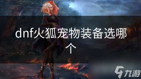 dnf火狐宠物装备选哪个