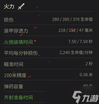 《坦克世界》TS-54参数一览