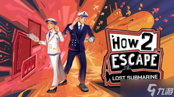 steam雙人合作《How 2 Escape:Lost Submarine》公開