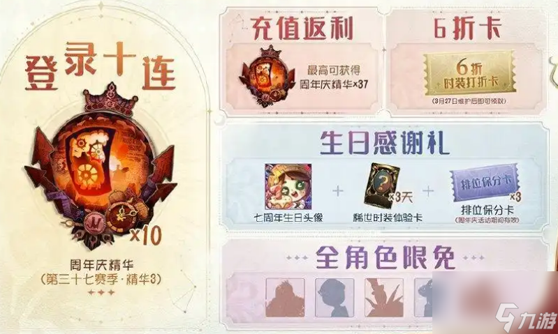 第五人格七周年庆日期介绍
