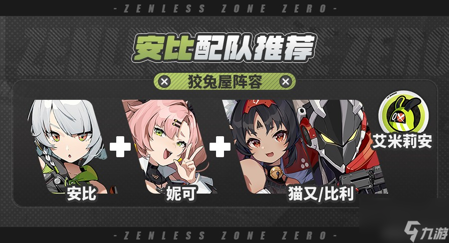 《绝区零》安比阵容搭配攻略