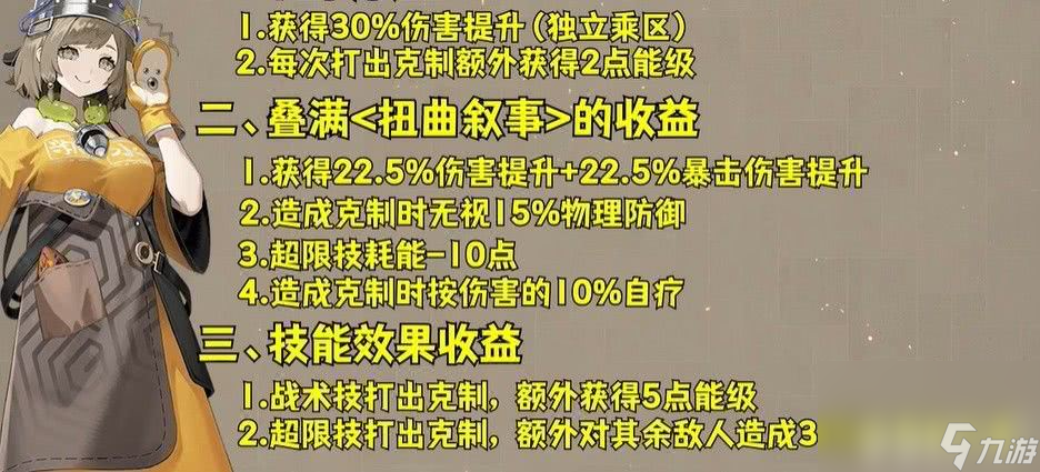新月同行叙非养成材料有什么 角色抽取建议
