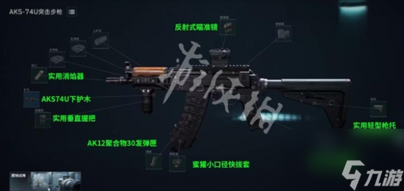 三角洲行动AKS74U最佳改枪方案