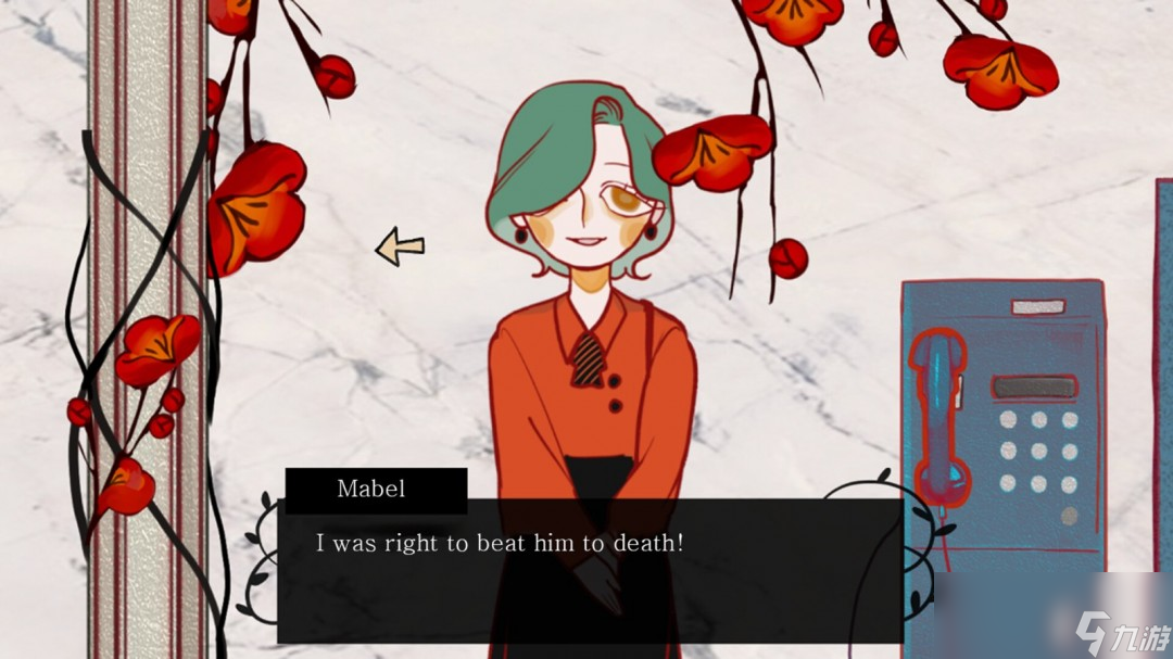 手绘风格指向点击恐怖冒险游戏《燃狱花》Steam页面 年内发售