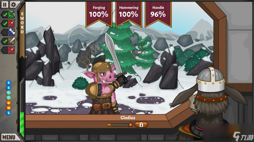 《杰克驴铁匠 武器与战士》Steam页面 年内发售