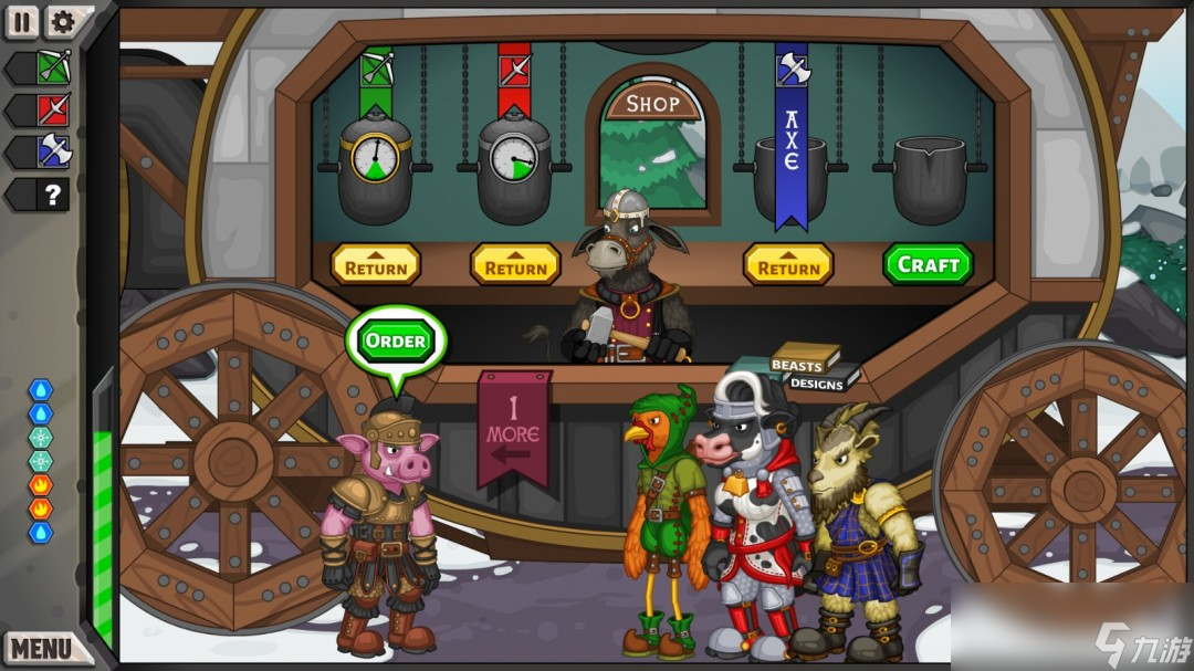 《杰克驴铁匠 武器与战士》Steam页面 年内发售