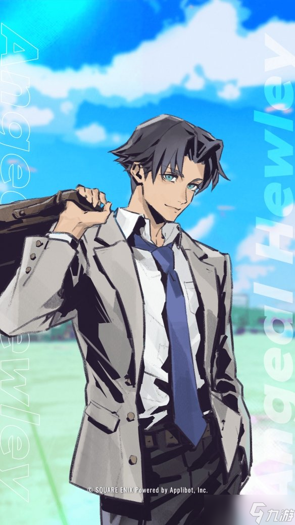 《最终幻想7EC》愚人节贺图公布:学院风蒂法超美!