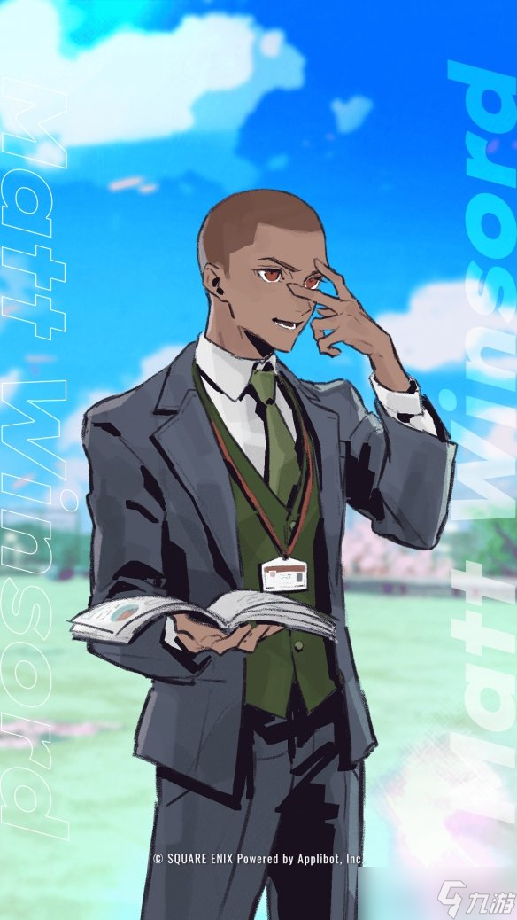 《最终幻想7EC》愚人节贺图公布:学院风蒂法超美!