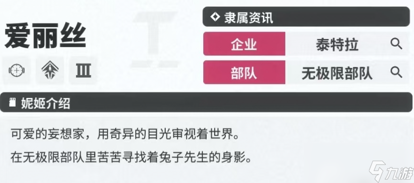 《胜利女神：新的希望》T0角色介绍