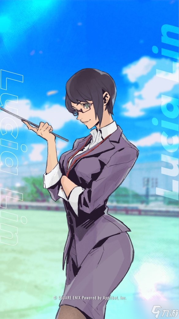 《最终幻想7EC》愚人节贺图公布:学院风蒂法超美!