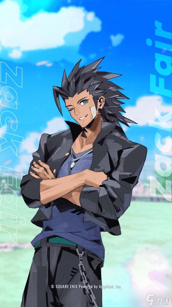 《最终幻想7EC》愚人节贺图公布:学院风蒂法超美!