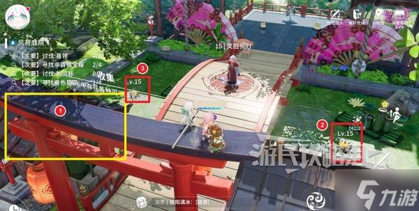《开放空间》风荷庭院100%收集攻略 风荷庭院隐藏宝箱及星星位置