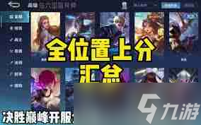 決勝巔峰英雄強(qiáng)度排名榜有哪些-決勝巔峰英雄強(qiáng)度排名榜匯總介紹