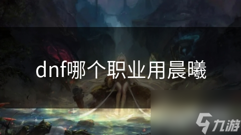 dnf哪个职业用晨曦