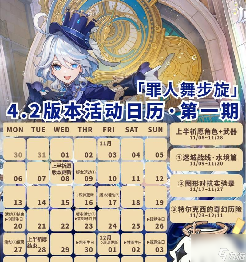 原神4.2卡池角色有哪些？全解析能提供哪些信息？